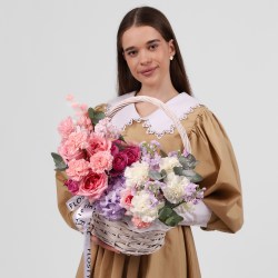 Korzina s cvetami 5